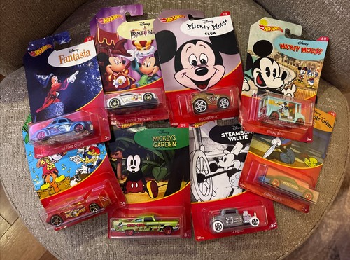 Disney hot wheels collection - hot,