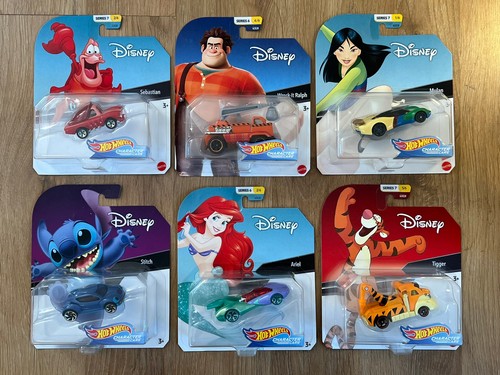 Hot wheels disney character - disney,