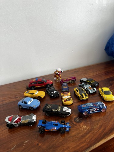 Cars and one dog character - one,
