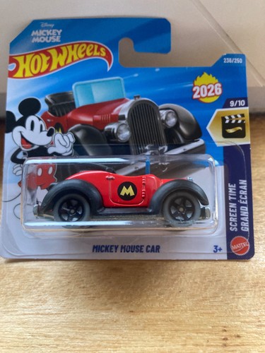 Hot wheels mickey mouse car - -,
