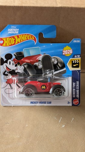 Hot wheels mickey mouse car - mickey,