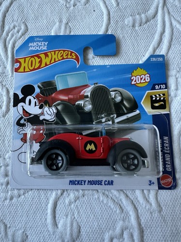 Hot wheels mickey mouse - mouse, car