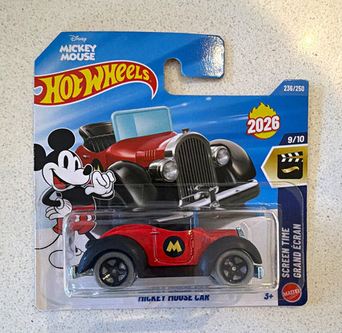 Hot wheels disney mickey mouse - hot,