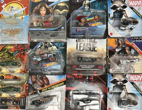 Hot wheels character cars - hot,