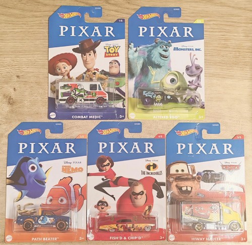 Hot wheels disney pixar - pixar,