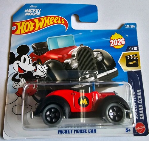 Hot wheels mickey mouse car - hot,